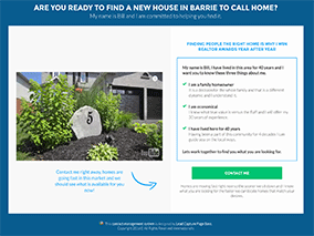 Real Estate Landing Page Template
